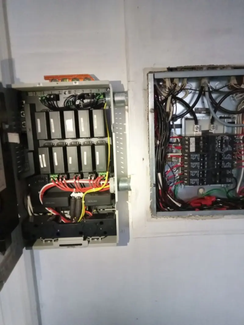 Electrical panel upgrade completed for Electrical Inspection in Elm Creek